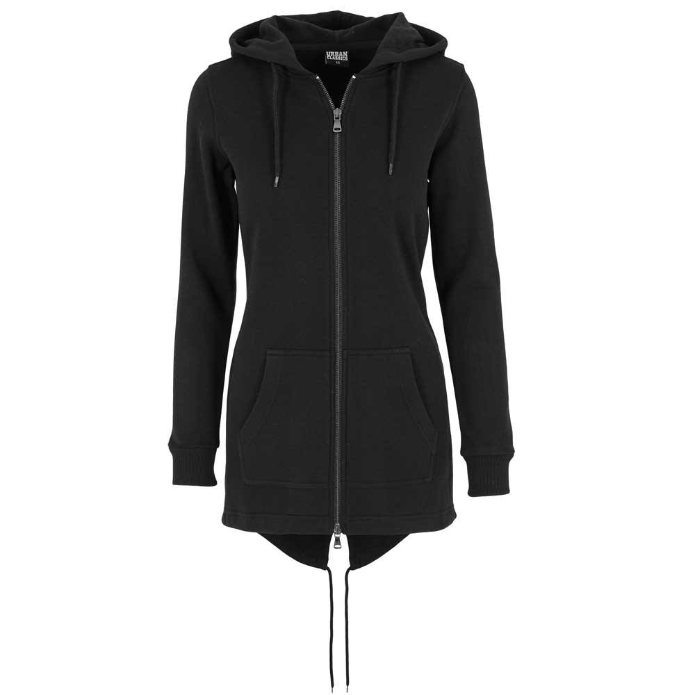 Urban Classics - Sweat Parka mantel - Schwarz Product image
